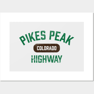 Pikes Peak Highway - Colorado Rocky Mountains Posters and Art